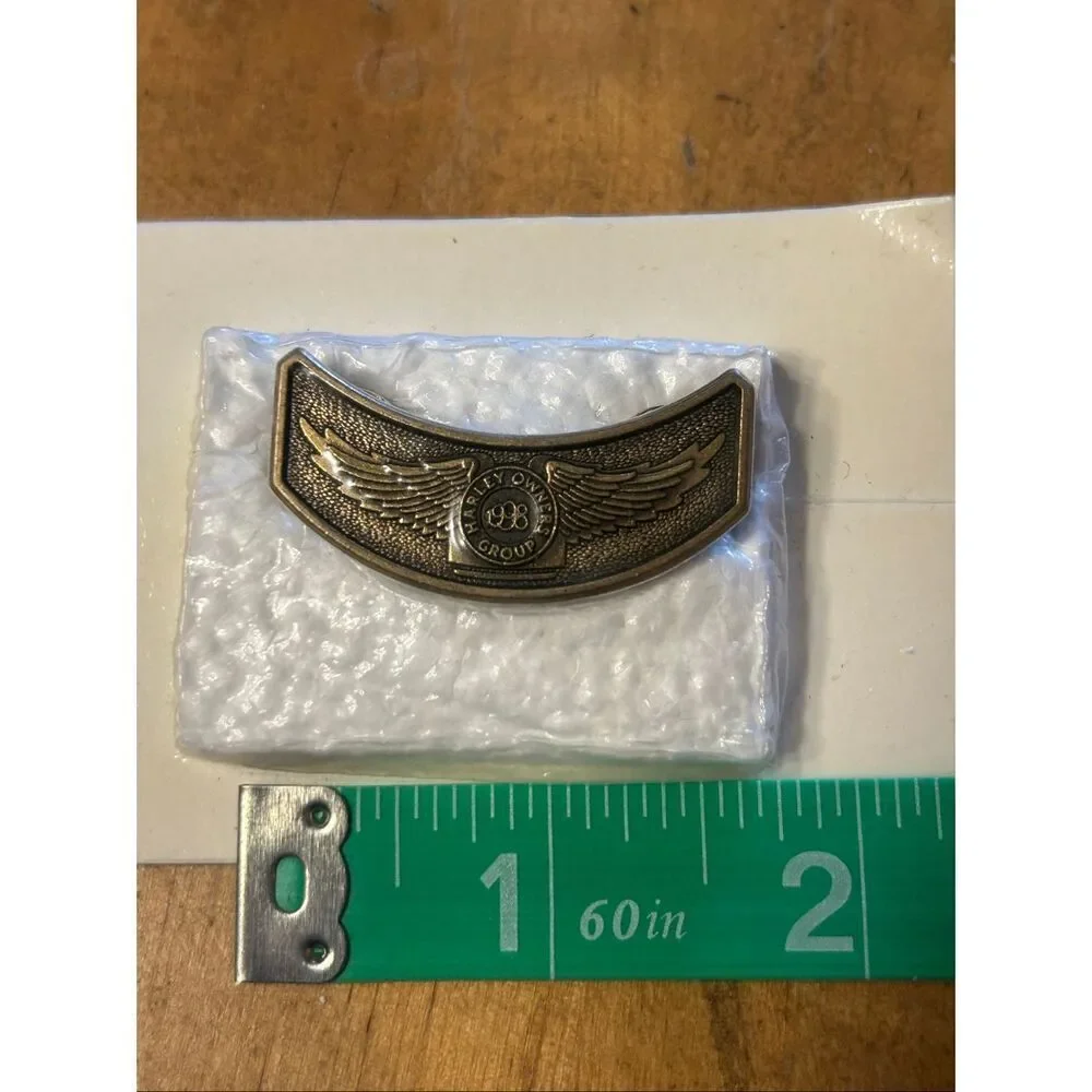 1998 Vintage Harley Davidson Owners Group Pin HOG Biker Club Pin HD Motorcycle (